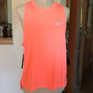 Nike Dry Miler Tank | Size M | Peach